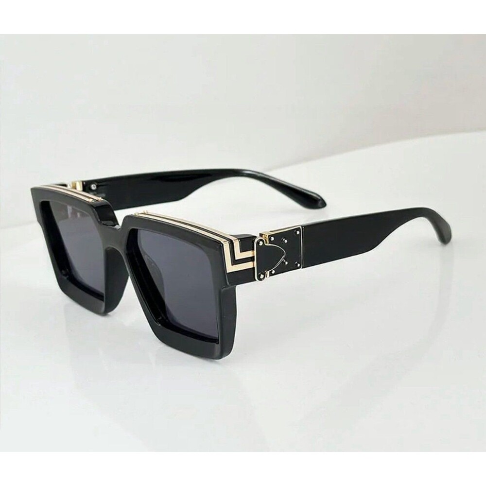 Millionaire Sunglasses For Men Vintage Square Fashion Glasses Luxury Retro
